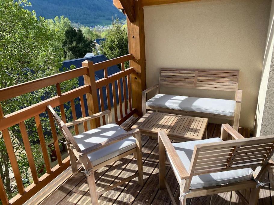 Charmant T4 Duplex Vue Montagne ルダンヴィエル エクステリア 写真